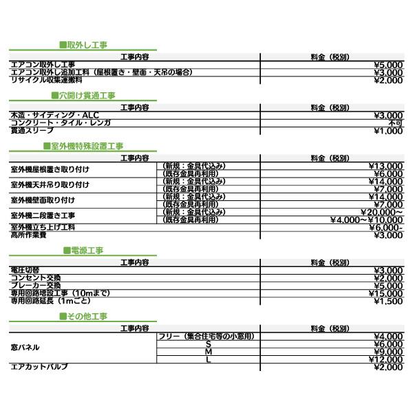 エアコン 標準取付工事費 取り付け工事のみ 福岡地域限定 他店購入分取付可能 ルームエアコン 取り付け費用 E3constraircon イースリースタイル 通販 Yahoo ショッピング