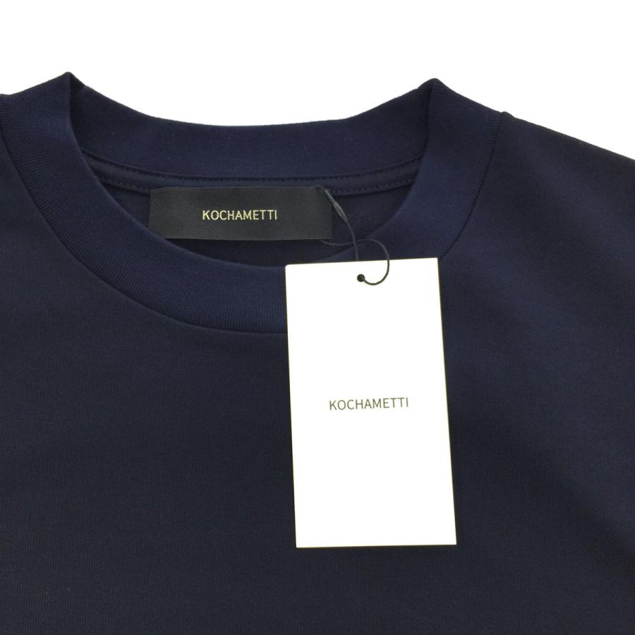 ★新品 KOCHAMETTI コチャメッティ 無地 肉球 Tシャツ ネイビー ユニセックスM  メンズ レディース  犬 猫 21SS-KO-03 1AA/82317｜e3apparel-ltd-ys｜04