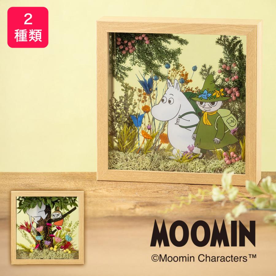 MOOMIN（ムーミン） プリザーブドフラワー「フラワーフレーム（大