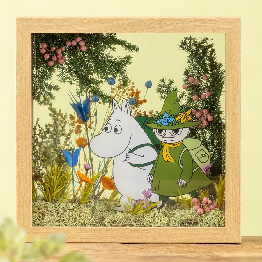 ムーミン様•*¨*•.¸☆*・゜ブリリアージュセット MOOMIN（ムーミン） プリザーブドフラワー「フラワーフレーム（大