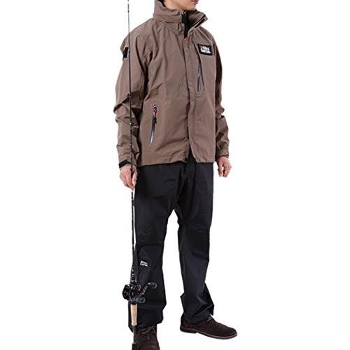 アブガルシア(Abu Garcia) レインウエア スタンダードレインスーツ カーキ