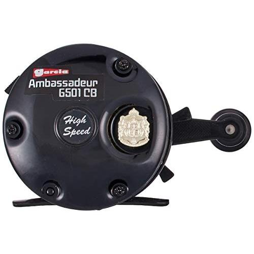 アブガルシア(Abu Garcia) ベイトリール アンバサダー ファクトリーチューンド ブラック 6500CB・6501CB 雷魚 バス釣 ベイトリール