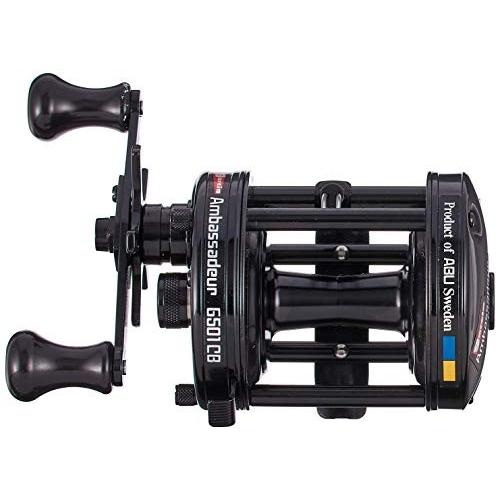 アブガルシア(Abu Garcia) ベイトリール アンバサダー ファクトリーチューンド ブラック 6500CB・6501CB 雷魚 バス釣 ベイトリール