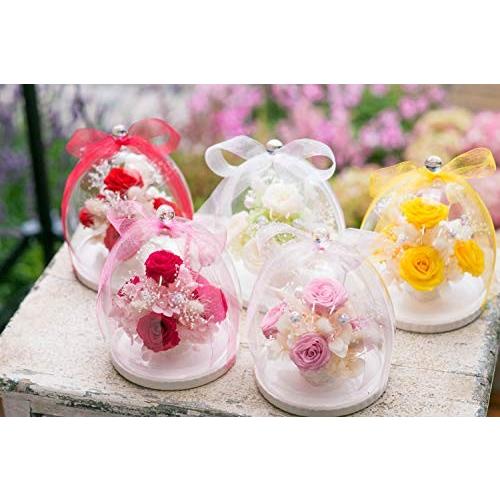 すぐ届く お祝い プリザーブドフラワー 枯れない花 ガラスドーム ギフト Lサイズ フランボワーズ ガラス Uib Ea S Tヤフー店 通販 Yahoo ショッピング