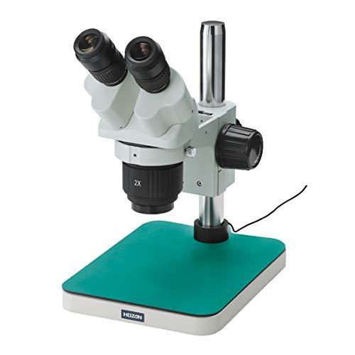 ホーザン(HOZAN) 実体顕微鏡 倍率10/20切替式 基板、ハンダ付けに最適 クリップ2個 アイカップ2種付属 L-51 mm