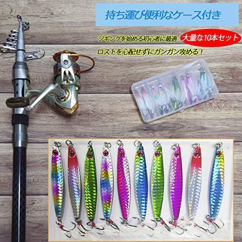 入荷中 14g メッキ反射10本 ぶっ飛び サーフ 根魚 青物 ルアー ショアジギング ジギング メタルジグ 21g 40g 30g その他ソフトルアー Www Theopengate Org Il