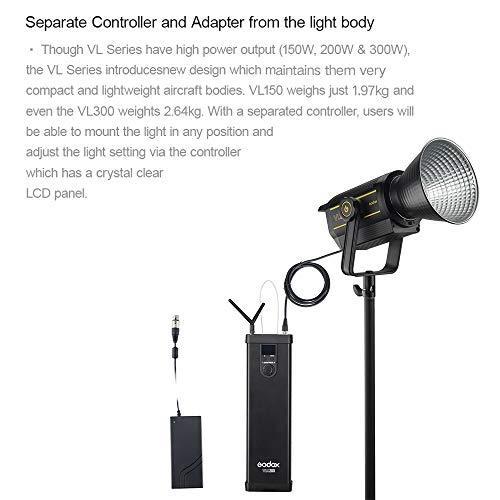 USED Godox VL200 LEDビデオライト カラーフィルターとバーンドアセット 200W LED撮影灯 5600K CRI96 TLCI95 0-100％調光可能 優れ 【WSO9917104271】(34838円)