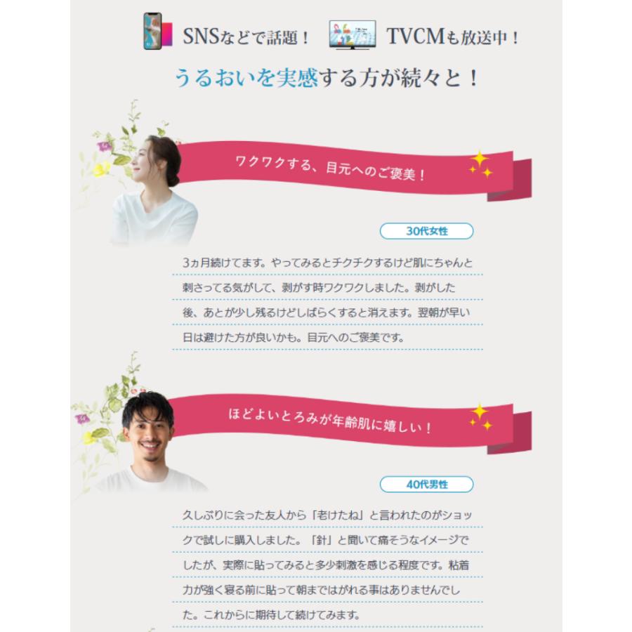 公式 Bi-hari(ビハリ) 4回分 マイクロニードルパッチ 目元パッチ ほうれい線パッチ 口元 ヒアルロン酸 メンズ可 |  | 18