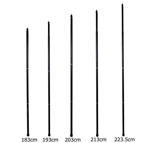 人気ブラドン エリッゼ Ellisse アルミ スーパー ストロング タープポール ブラック エンドロック付 太さ32mm 長さ1 223cm 袋付き Blaccoded Com