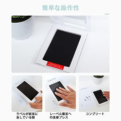 セットアップ 迅速配送eager Beaver 2号店赤ちゃん 手形 足形 手形足形キット 新生児 汚れないインク ベビーフォトフレーム 赤ちゃんのプレゼント 赤ちゃん誕生日プレゼント成長記録 記念 Latam Tech