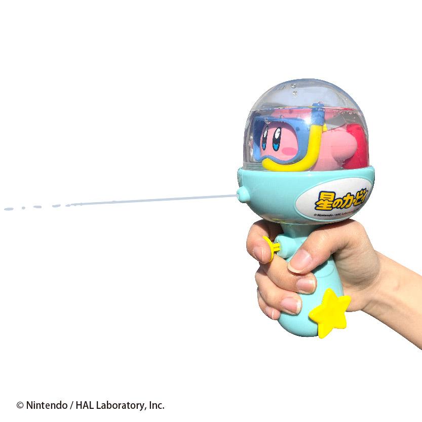 水鉄砲 子供 星のカービィ ドーム型水鉄砲 みずてっぽう 小型 持ち運び