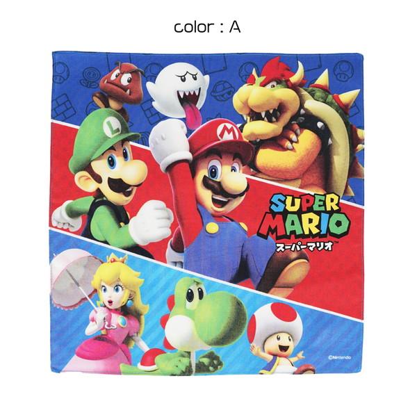 任天堂（Nintendo） スーパーマリオ ランチクロス ハンカチ ナフキン