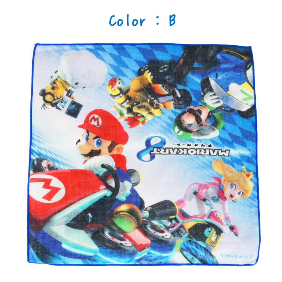 任天堂（Nintendo） スーパーマリオ ハンカチ3枚セット ガーゼハンカチ