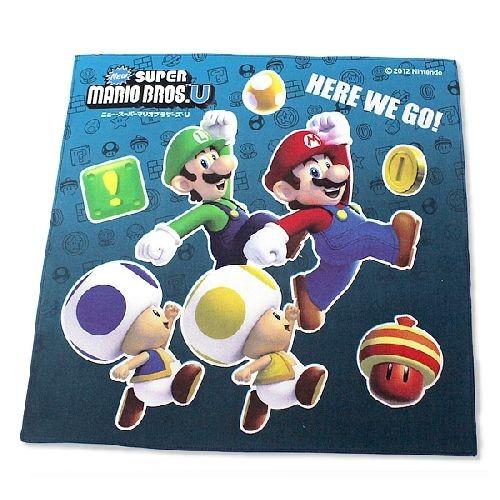 New スーパーマリオブラザーズu Super Mario ハンカチ グッズ Mbu 012 ゆうパケット可 M便 1 Mbu 012 キャラクターランド はなはな 通販 Yahoo ショッピング