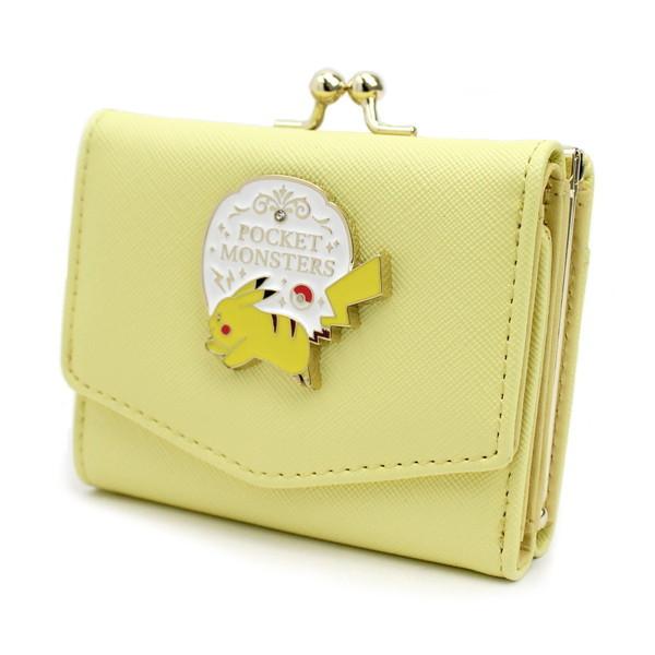 ポケモン ポケットモンスター ピカチュウ 口金 がま口 三つ折り ミニ 財布 Pm 3103 Pm 3103 キャラクターランド はなはな 通販 Yahoo ショッピング