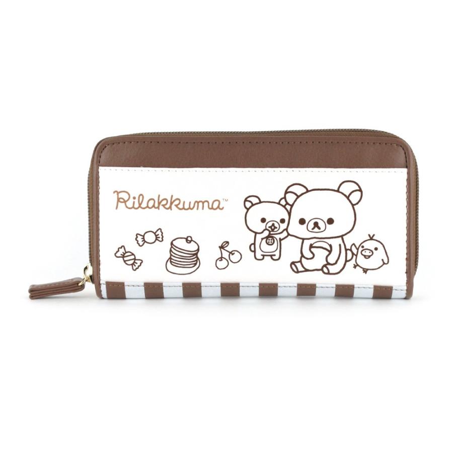リラックマ ストライプ ラウンドファスナー長財布 グッズ レディース ブランド かわいい ガールズ ゆうパケット可 M便 1 1 Rk 312 キャラクターランド はなはな 通販 Yahoo ショッピング