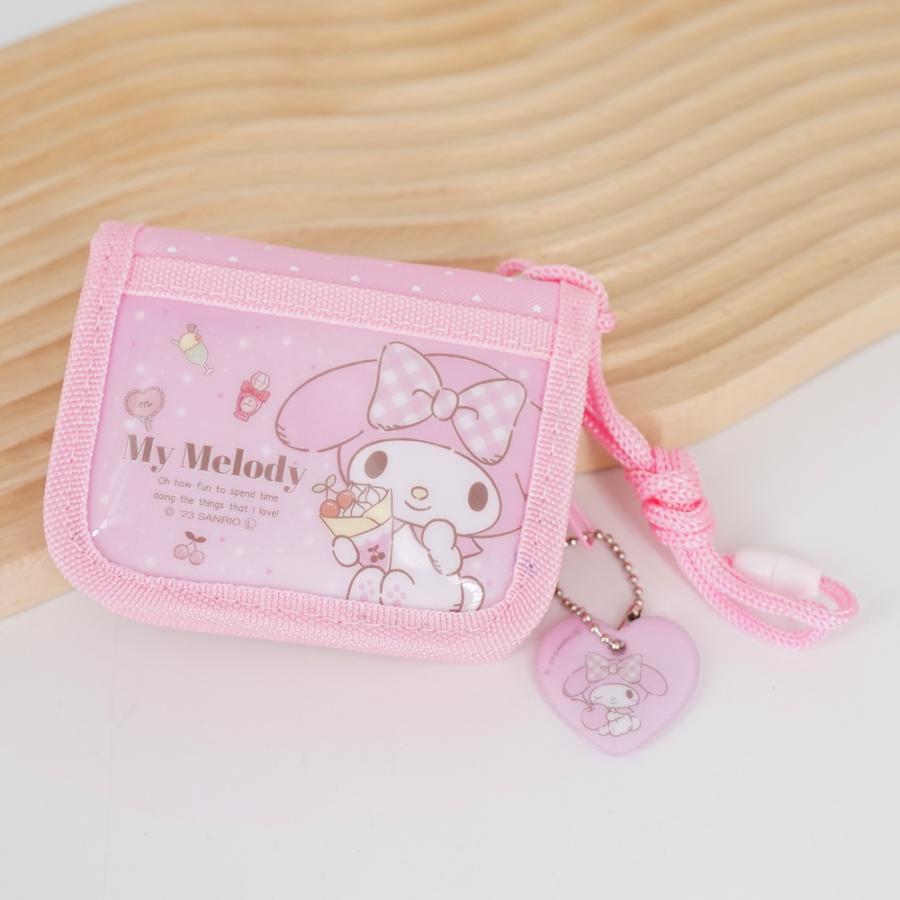 sanrio（サンリオ） キッズ財布 子供 ひも付き クロミ マイメロディ