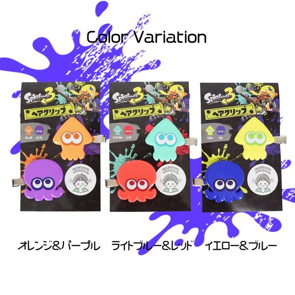 任天堂（Nintendo） スプラトゥーン3 ヘアクリップ 前髪クリップ ヘア