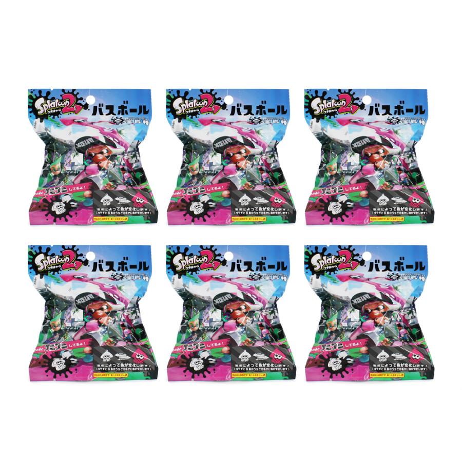 スプラトゥーンバスボール 任天堂 スプラトゥーン3 マスコット入りバスボール グッズ 入浴
