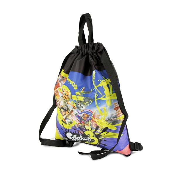 スプラトゥーン ニンテンドー 限定バッグ ビニールリュックサック 任天堂 スプラトゥーン3 ナップサック 巾着バッグ リュック
