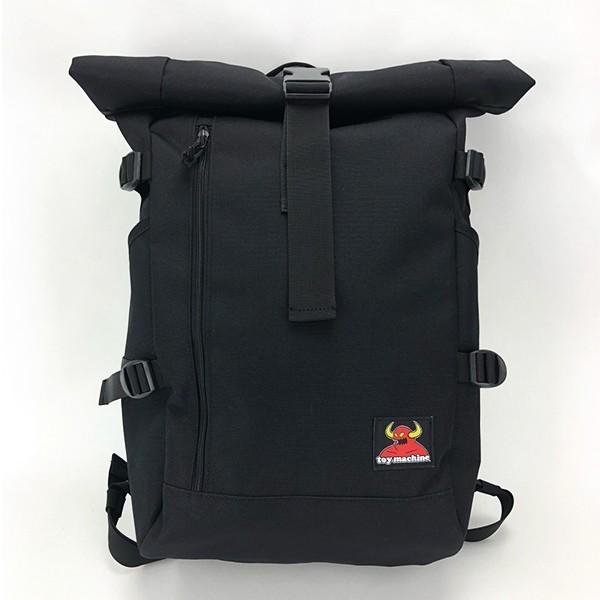toy machine リュック 黒 TOY MACHINE（トイマシーン） 大容量リュックサック バックパック