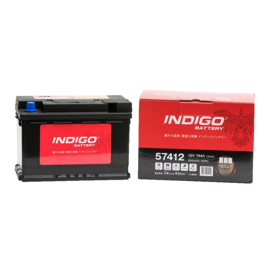 INDIGO 【インディゴバッテリー】57412 MINI R56 ABA-MF16 互換:LN3