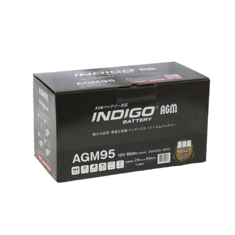 INDIGO 【インディゴバッテリー】AGM95 : イーグルライン オンライン