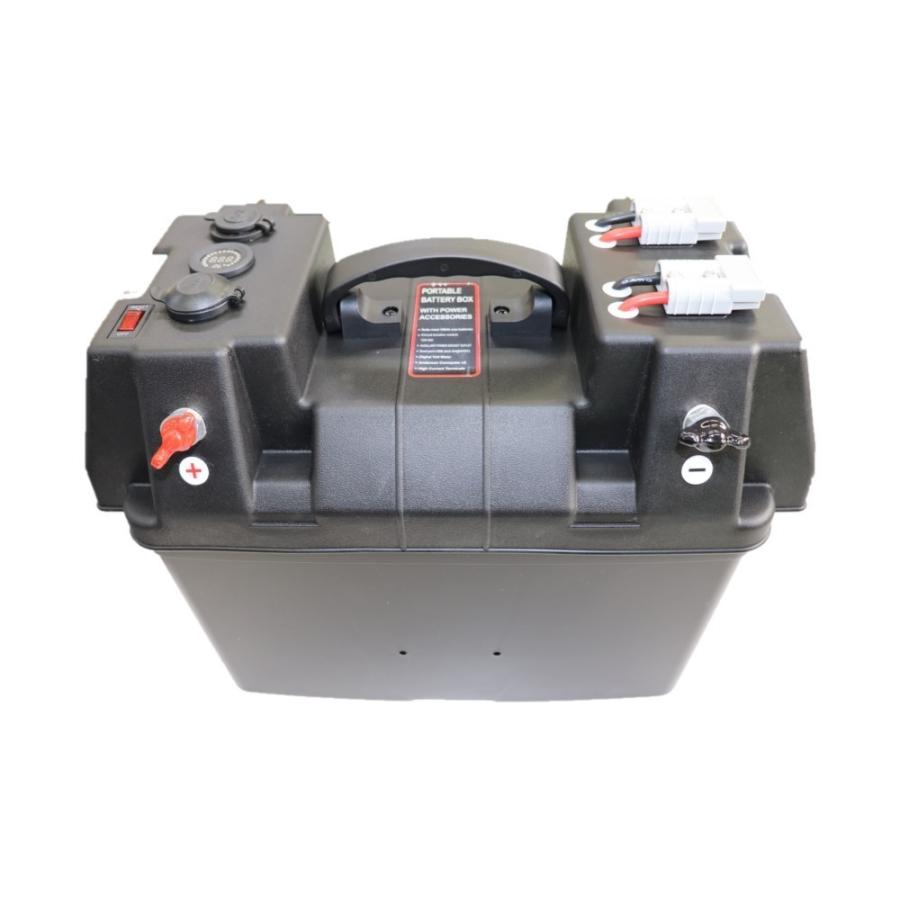 バッテリーポータブルボックス】バッテリーボックス 緊急用 キャンプ