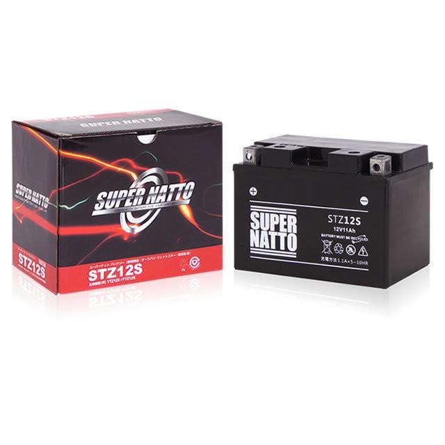 新品 スーパーナットバッテリー バイク用 STZ12S ホンダ【フォルツァ X