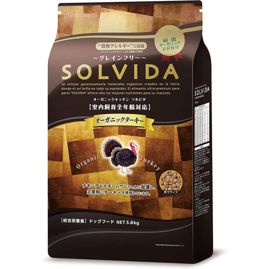 ソルビダグレインフリーターキー送料無料22.65kg ソルビダ グレインフリー チキン 室内飼育 体重管理用（インドア