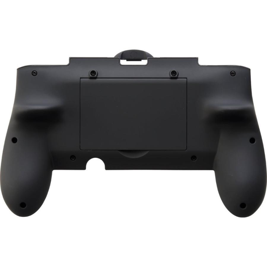 CYBER New 3DSLL ラバーコートグリップ2 CY-N3DLRCG2-BK