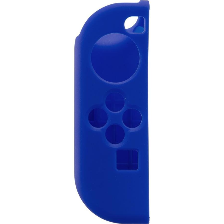 (未使用･未開封品)　Switchジョイコン用シリコングリップブルー wyeba8q CYBER・シリコングリップカバー（SWITCH Joy-Con用）｜サイバー