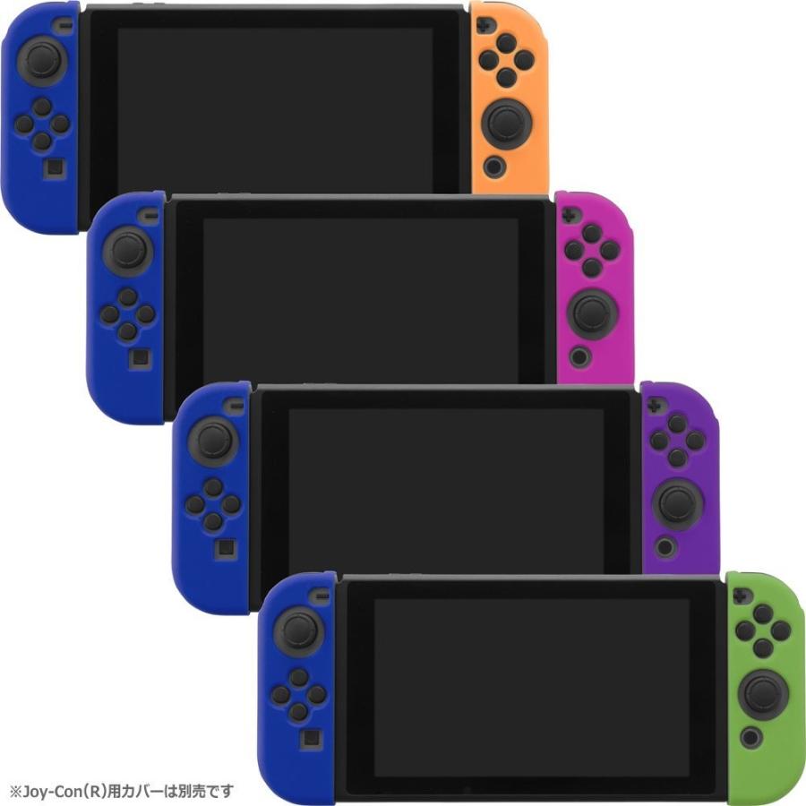 (未使用･未開封品)　CYBER ・ シリコングリップカバー (SWITCH Joy-Con 用) ブルー レッド  qdkdu57 CYBER ・ シリコン グリップカバー ( SWITCH Joy-Con 用) ブルー