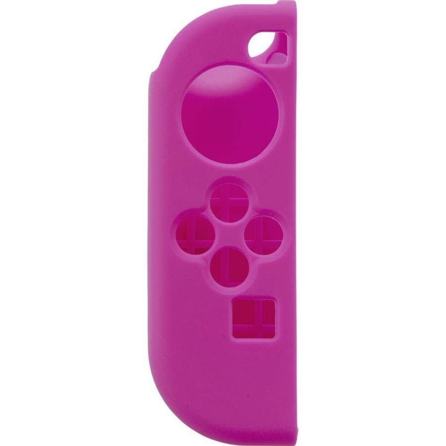 CYBER ・ シリコン グリップカバー ( SWITCH Joy-Con 用) ピンク [L