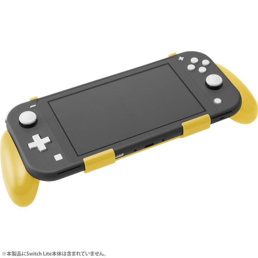 CYBER ・ コンソールハンディグリップ( SWITCH Lite 用) イエロー