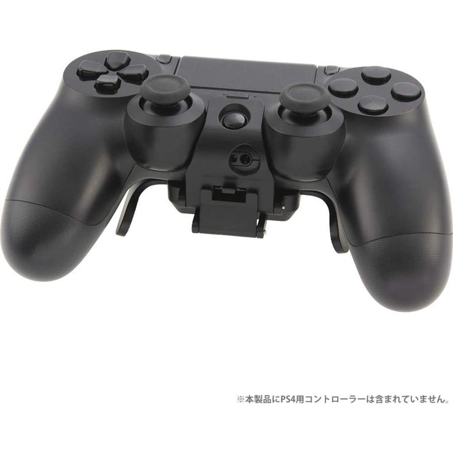 PS4 コントローラーマクロアダプター ブラック CYBER ・ コントローラーマクロアダプター ( PS4 用) ブラック - : い