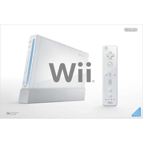 Wii 本体 (シロ) (「Wiiリモコンジャケット」同梱) (RVL-S-WD) すぐに
