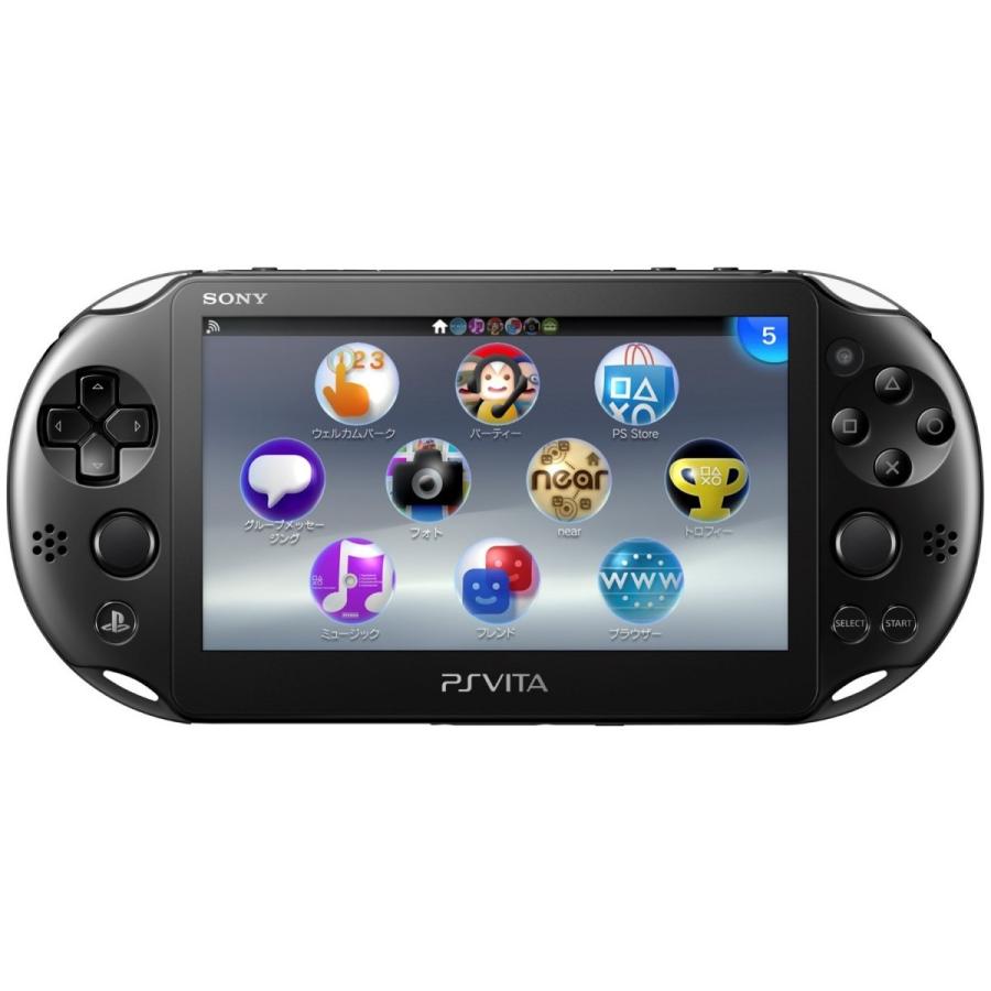 完品 PlayStation Vita Wi-Fiモデル ブラック (PCH-2000ZA11) : g00091 