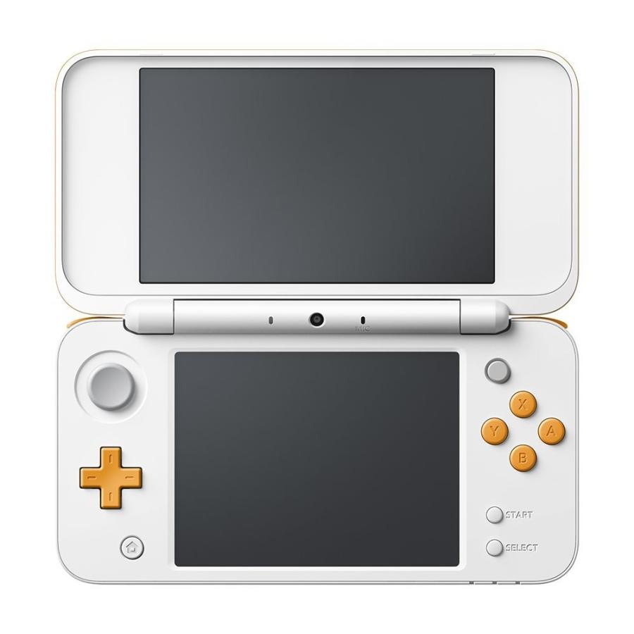 未使用 Newニンテンドー2DS LL 本体 ホワイト×オレンジ : いーあきんど