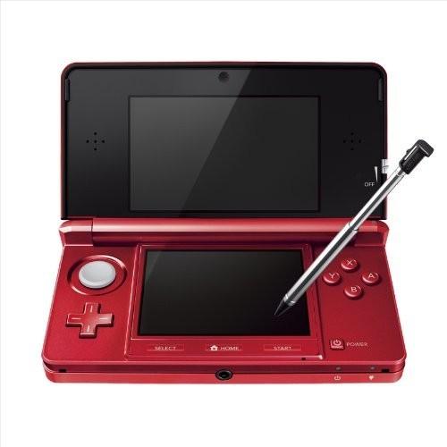 ニンテンドー3DS 本体 フレアレッド 欠品あり｜eakindo2