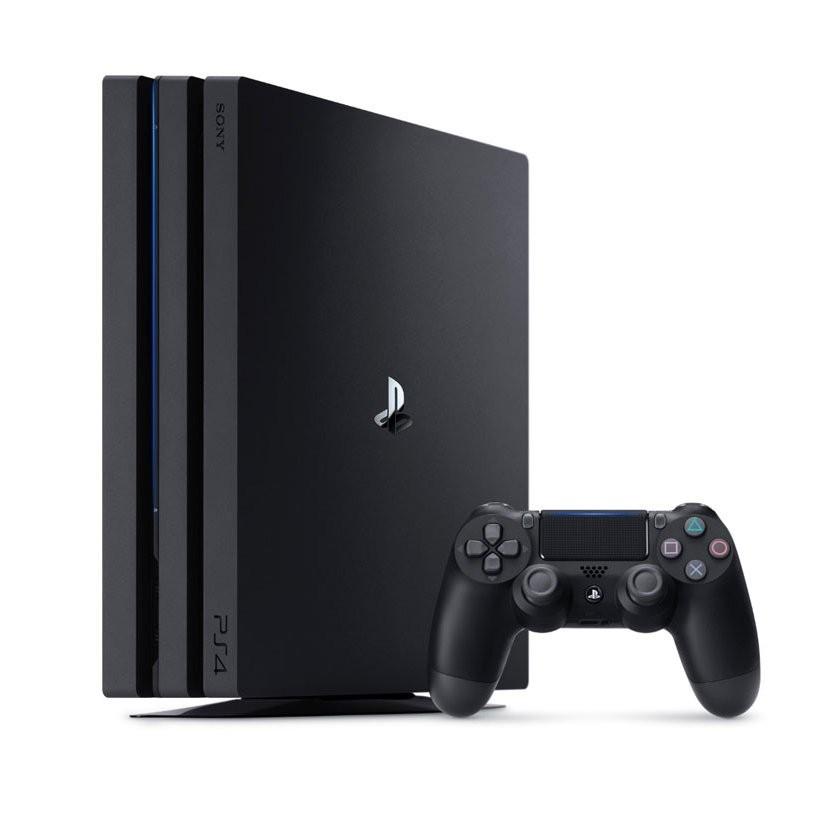 完品 PS4 PlayStation4 Pro ジェット・ブラック 1TB CUH-7200BB01 : い 