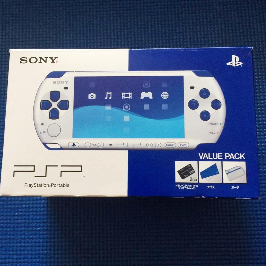 完品 PSP「プレイステーション・ポータブル」バリューパック ホワイト