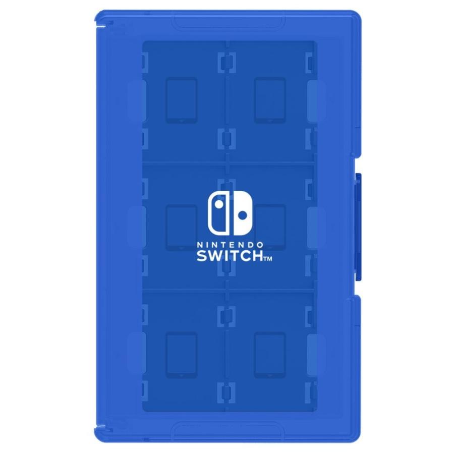 HORI純正カードケース24 HORI カードケース24+2 for Nintendo Switch ブルー : いー