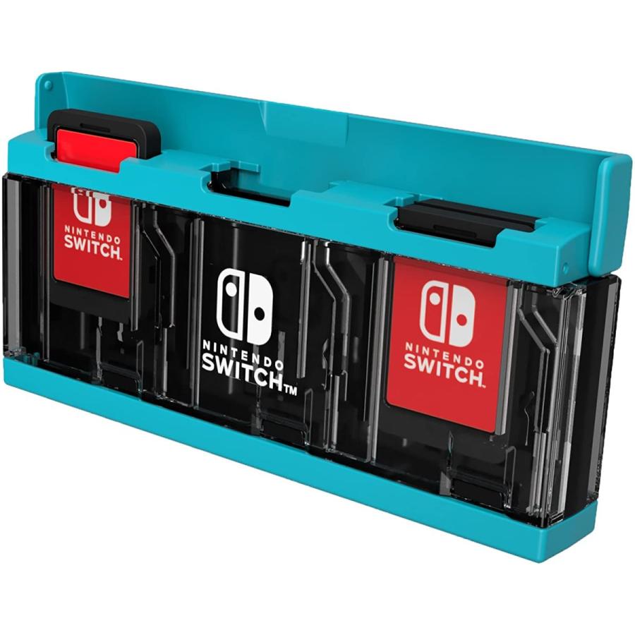 プッシュカードケース6 for Nintendo Switch ネオンブルー プッシュカードケース6 for Nintendo Switch ネオンブルー
