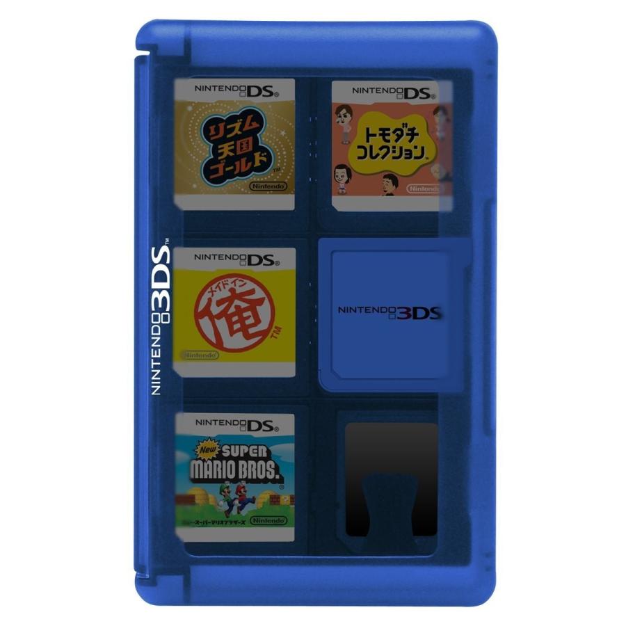 任天堂公式ライセンス商品 カードケース24 For ニンテンドー3ds ブルー