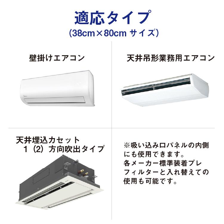 プレミアムフィルター38 38cm 80cm 1枚入 エアコン フィルター 花粉 ウイルス対策 防カビ 抗菌 消臭 日本製 花粉症 アレルギー対策 簡単取付 Pm1 01 02 エアコン風除け本舗 通販 Yahoo ショッピング