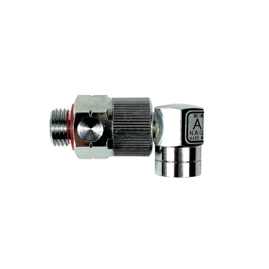 巻取機用 90度 より戻し スイベル ねじ G1/4 永田製作所 8.5mm