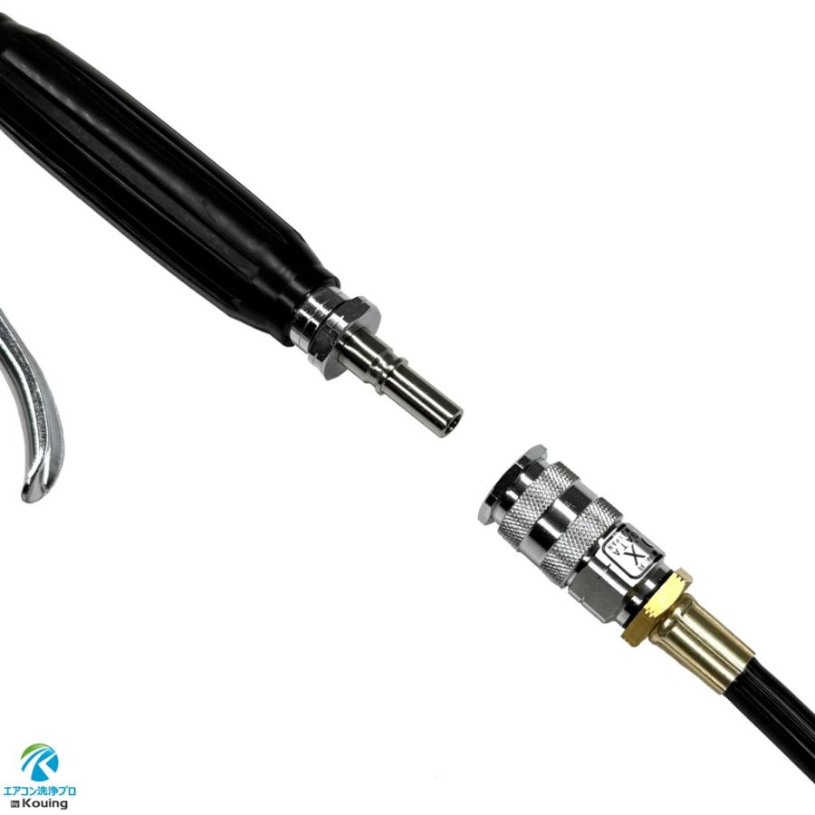 ワンタッチカプラー (A) ねじ G1/4 永田製作所 8.5mm プラグ・ソケット