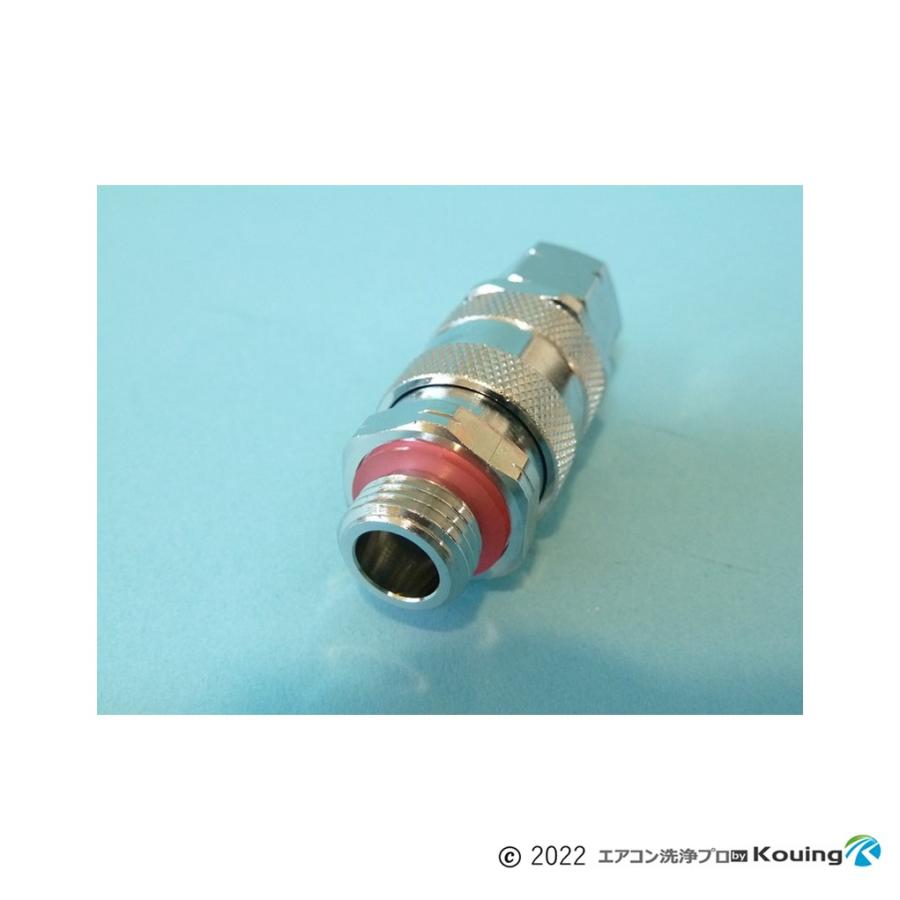 ワンタッチカプラー (B) ねじ G1/4 永田製作所 8.5mm プラグ ワンタッチカプラー (B) ねじ G1/4 永田製作所 8.5mm プラグ