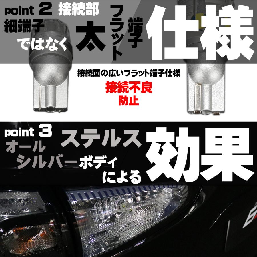 12V T16 LED ウェッジバルブ 2個セット 2200ルーメン 12CSP ホワイト バックランプ A-166 | ブランド登録なし | 03